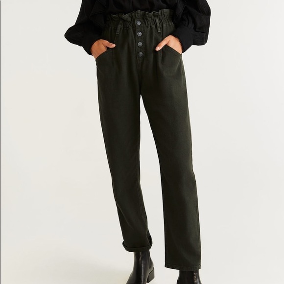 Mango Paper Bag Jeans - Picture 3 of 8